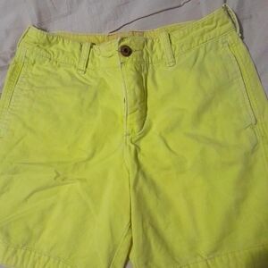 Men's Hollister Yellow Shorts